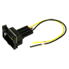CH-8.520 - Chicote Especial Reparo Contra Peça Interruptor do Freio - 3 Vias, 2 Fios - Emb. 1pç
