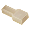 CN-5.013 - Luva para Terminal Macho Curto 6,3mm sem trava para fio 1,0 à 2,5mm² - Emb. 100pç
