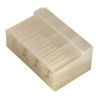 CN-5.026 - Conector 8 vias para Terminal Fêmea 6,3mm com trava - Emb. 10pç