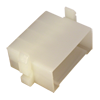 CN-5.027 - Conector 8 vias para Terminal Macho 6,3mm com trava - Emb. 10pç