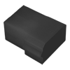 CN-5.093 - Conector Preto 4 vias para Terminal Macho 6,3mm com trava - Emb. 10pç