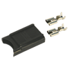 KT-7.023 - Kit Porta Fusível Lâmina para fio 1,0 à 2,5mm² (Estanhado) - Emb. 1 kit