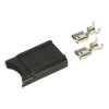 KT-7.025 - Kit Porta Fusível Lâmina para fio 2,5 à 4,0mm² (Estanhado) - Emb. 1 kit