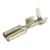 TE-4.001-E - Terminal Fêmea 2,8 x 0,5mm sem trava para fio 0,5 à 1,0mm² (Estanhado) - Emb. 100pç