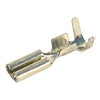 TE-4.002-E/10 - Terminal Fêmea 2,8 x 0,8mm sem trava para fio 0,5 à 1,0mm² (Estanhado) - Emb. 10pç