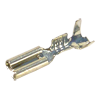 TE-4.003-E - Terminal Fêmea 2,8 x 0,5mm com trava para fio 0,5 à 1,0mm² (Estanhado) - Emb. 100pç