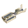 TE-4.006-E - Terminal Fêmea 4,8 x 0,5mm sem trava para fio 0,5 à 1,0mm² (Estanhado) - Emb. 100pç