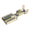 TE-4.008-E - Terminal Fêmea 4,8 x 0,8mm com trava para fio 0,5 à 1,0mm² (Estanhado) - Emb. 100pç