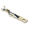 TE-4.009-E - Terminal Macho 4,8 x 0,8mm com trava para fio 0,5 à 1,0mm² (Estanhado) - Emb. 100pç