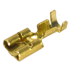TE-4.011-S - Terminal Fêmea 6,3 x 0,8mm sem trava para fio 1,0 à 2,5mm² - Emb. 100pç