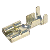 TE-4.012-E - Terminal Fêmea 6,3 x 0,8mm sem trava para fio 2,5 à 4,0mm² (Estanhado) - Emb. 100pç