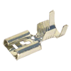 TE-4.014-E - Terminal Fêmea 6,3 x 0,8mm com trava para fio 2,5 à 4,0mm² (Estanhado) - Emb. 100pç