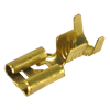 TE-4.014-S/10 - Terminal Fêmea 6,3 x 0,8mm com trava para fio 2,5 à 4,0mm² - Emb. 10pç