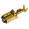 TE-4.015-S - Terminal Fêmea 6,3 x 0,8mm com trava especial para fio 2,5 à 4,0mm² - Emb. 100pç