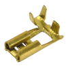 TE-4.019-S - Terminal Fêmea Bandeira 6,3 x 0,8mm sem trava para fio 1,0 à 2,5mm² - Emb. 100pç
