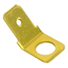 TE-4.056-S - Terminal Macho 45º 6,3 x 0,8mm - Emb. 100pç