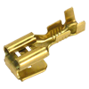 TE-4.057-S - Terminal Hermafrodita Macho e Fêmea 6,8 x 0,8mm para fio 0,5 à 1,5mm² - Emb. 100pç