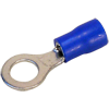 TE-4.308-E - Terminal Olhal 1/4 Azul para fio 1,5 à 2,5mm² (Estanhado) - Emb. 100pç